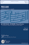 Prelude SATB choral sheet music cover